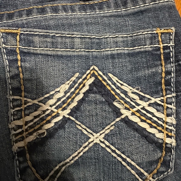 Ariat Real Denim Women's Medium Blue Jeans - Picture 3 of 5